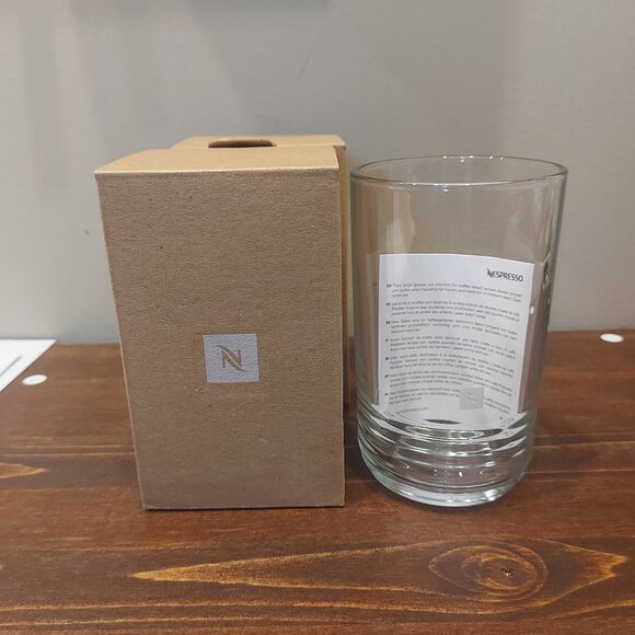 x2 Nespresso Large Barista Glasses - Picture 1 of 5